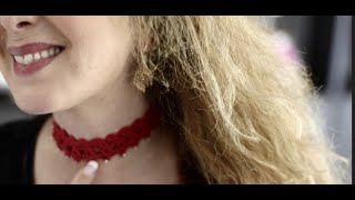 Beaded Crochet Boho Choker [upl. by Tekla]