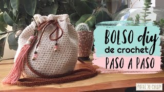 Bolso fácil de crochet paso a paso [upl. by Gaelan754]