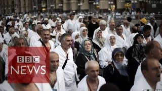 Hajj in numbers  in 60 seconds  BBC News [upl. by Zat147]