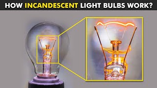 How Incandescent Light Bulb Works [upl. by Lemhar732]