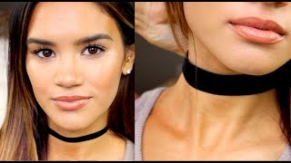 DIY  Choker Necklace [upl. by Dorena621]