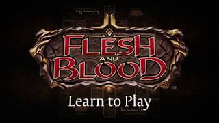 Flesh and Blood TCG  Learn to Play [upl. by Kerman]