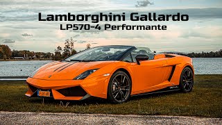 Lamborghini Gallardo Performante Spyder LP5704  Review  Drive  Test [upl. by Ahterod]