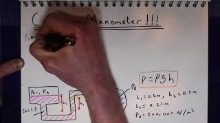 Manometer example [upl. by Jed433]