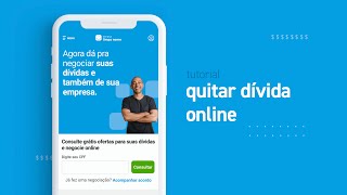 Quitar dívidas como negociar suas dívidas online  Serasa Ensina [upl. by Enomor669]