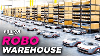 Inside Amazon’s BIGGEST Warehouse Full Of ROBOTS [upl. by Cleti]