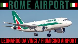 ROME LEONARDO DA VINCI FIUMICINO AIRPORT  FCO  TERMINAL 3  IMMIGRATION  CUSTOMS  BAGGAGE [upl. by Lauritz707]