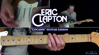 Cocaine Guitar Lesson  Eric Clapton [upl. by Aremaj]