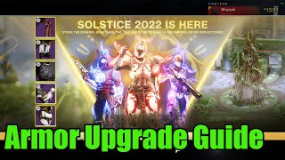 Destiny 2 Solstice Candescent Armor Upgrade Guide [upl. by Ernie]