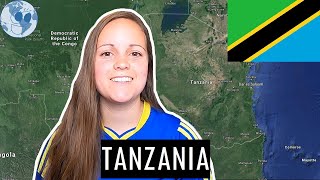 Zooming in on TANZANIA  Geography of Tanzania with Google Earth [upl. by Nerte241]