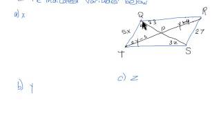 Diagonals of a Parallelogram [upl. by Assilla]