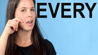 How to Pronounce EVERY  American English [upl. by Asenav]