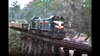 Orbost Railway Line flashback to 1981 [upl. by Eissoj208]