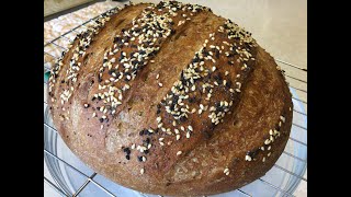 Let’s Bake NoKnead Rye Bread [upl. by Kizzie748]