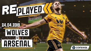 Full match replay  Wolves 31 Arsenal  April 24th 2019 [upl. by Gylys]