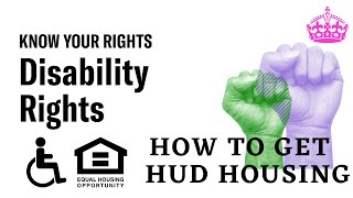 HUD Definition of Person with Disability  Disability Housing Assistance Programs [upl. by Mcdougall]