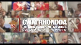 Cwm Rhondda  The Cory Band amp Welsh Voices [upl. by Goff]