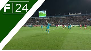 Highlights  Zenit St Petersburg 52 Spartak Moscow [upl. by Tloh]