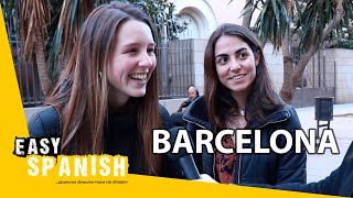 What do locals like and dislike about Barcelona  Easy Spanish 185 [upl. by Ttekcirc969]