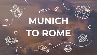 Munich to Rome by nightjet train [upl. by Fazeli427]