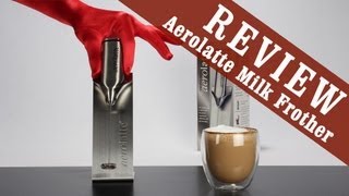 Aerolatte Milk Frother  Exclusive Review [upl. by Lyrred840]