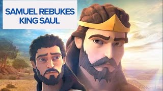 Samuel Rebukes King Saul  Superbook [upl. by Halliday]