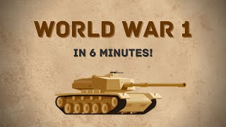 World War 1 Explained in 6 Minutes Causes Events EffectsConsequences  WW1  Mint Tree [upl. by Nedrud]