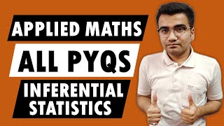 Ch 10Inferential Statistics Class 12 Applied Maths  Previous Year Question  Applied Maths PYQ [upl. by Ahsitak]