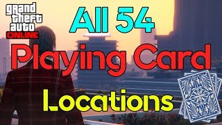 All 54 Playing Card Locations  GTA Online [upl. by Nna]