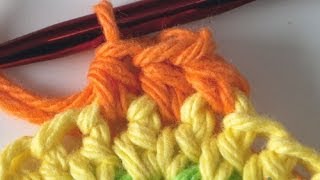 How to Crochet Standing Half Double Crochet [upl. by Nibas95]