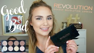 Makeup Revolution Ultra Contour Palette  REVIEW amp DEMO [upl. by Leissam]