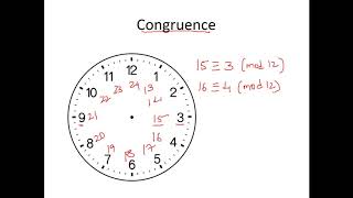 Modular Arithmetic  Congruence and its Properties  Cryptography  Cybersecurity  CSE4003 [upl. by Aholla]