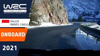 WRC  Rallye MonteCarlo 2021 ONBOARD Ogier SS10 [upl. by Hound271]