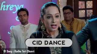 Cid Dance  HD   Radha teri chunri song  सीआईडी डांस  CID FANS cid [upl. by Akinwahs210]