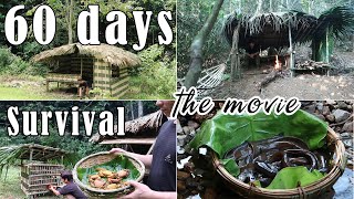 60 Day Survival Challenge  Survival Alone In The Rainforest [upl. by Caye]