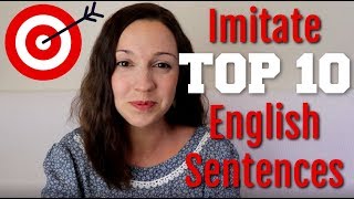 How to Pronounce TOP 10 English Sentences [upl. by Horacio]