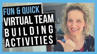 Virtual Team Building Activities IDEAS FOR REMOTE TEAMS [upl. by Aninaig490]