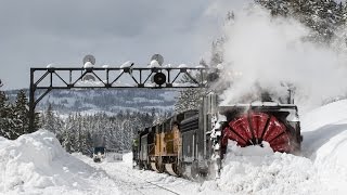 Rotary Snow Plow Returns to Donner Pass [upl. by Ymrej]