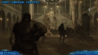 Resident Evil 6  All Serpent Emblem Locations  Chris Campaign Heirlooms Trophy  Achievement [upl. by Drahsar432]