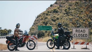 Honda CRF250L Rally vs Kawasaki VersysX 300 The Summer the Coast was Closed  On Two Wheels [upl. by Sema]