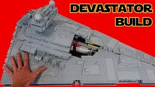 Building the LEGO Star Wars UCS STAR DESTROYER 75252 2019 [upl. by Negiam]