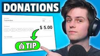 How To Set Up Donations On Twitch YouTube amp Facebook 2021 [upl. by Tish]