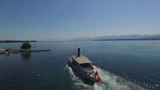 Bateau du lac léman CGN Le Simplon [upl. by Blankenship]