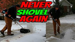 Snow Removal Made Easy I Was SHOCKED [upl. by Lumbye]