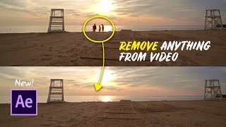 New in Adobe After Effects Remove Anything from Video with Content Aware Fill April 2019 [upl. by Figueroa]