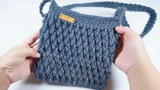 🌈Como Tejer Bolso Cartera PARA EL DIARIO 4 Crochet Ganchillo😍 Punto Gota [upl. by Mendelsohn40]