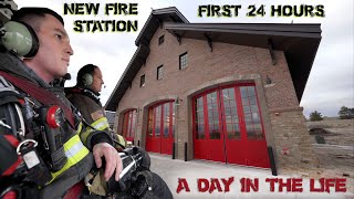 First 24 Hours in a New Fire Station  A Day in the Life [upl. by Beatty634]