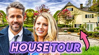 Ryan Reynolds amp Blake Lively  House Tour  New York Country Mansion amp More [upl. by Lissner835]