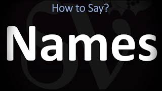 How to Pronounce Names CORRECTLY [upl. by Kragh465]