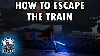 How To Escape The Train Star Wars Jedi Fallen Order [upl. by Vevay]